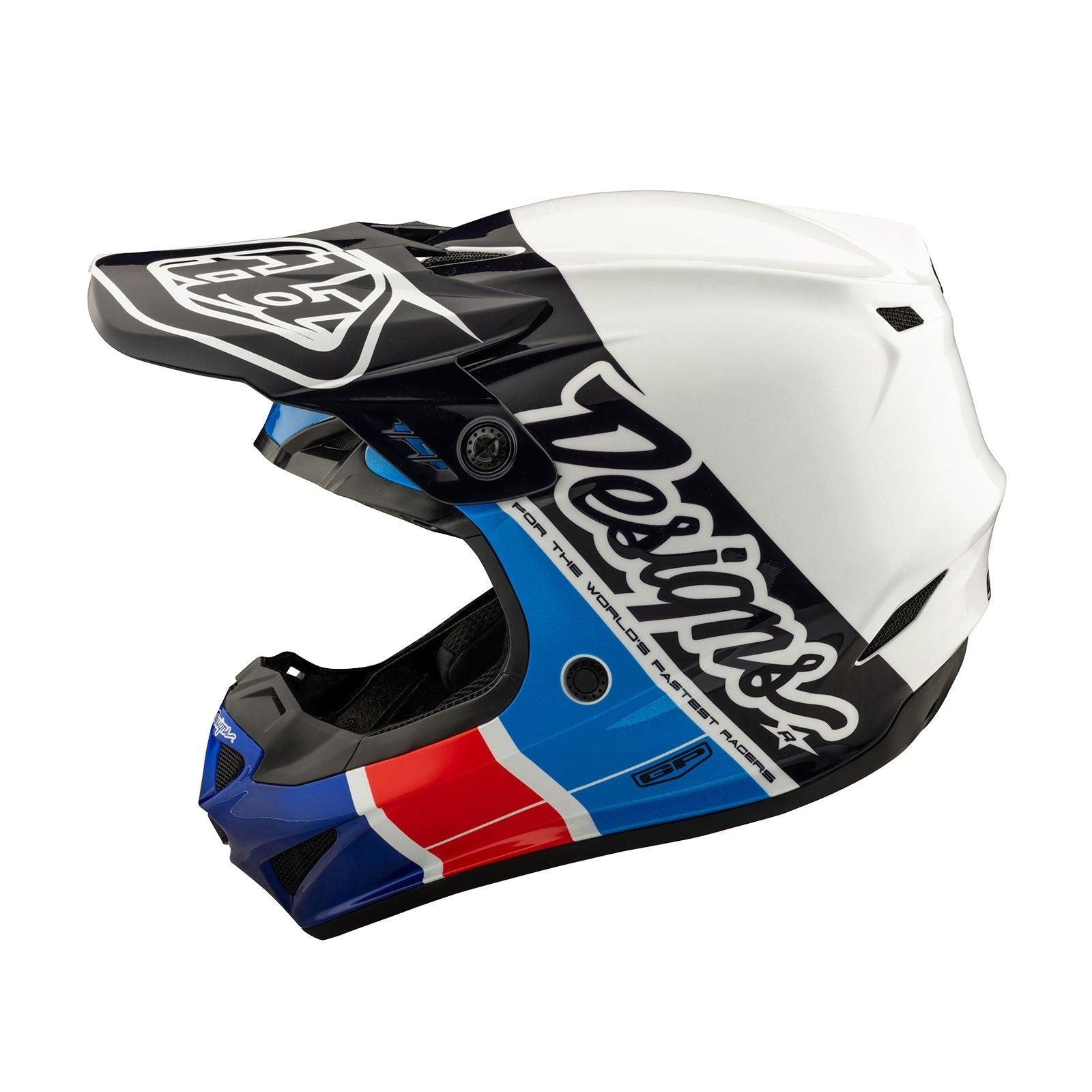 Troy Lee Designs 2025 Motocross Helmet GP Runner Youth Blue